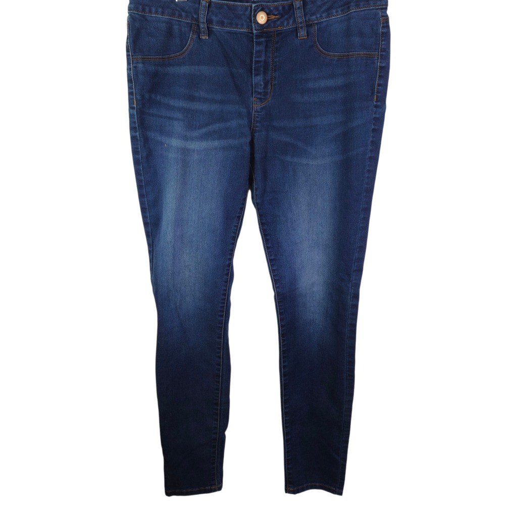 a.n.a‎ Jeggings Dark Wash Stretch Denim Comfort Waist Size 29/8